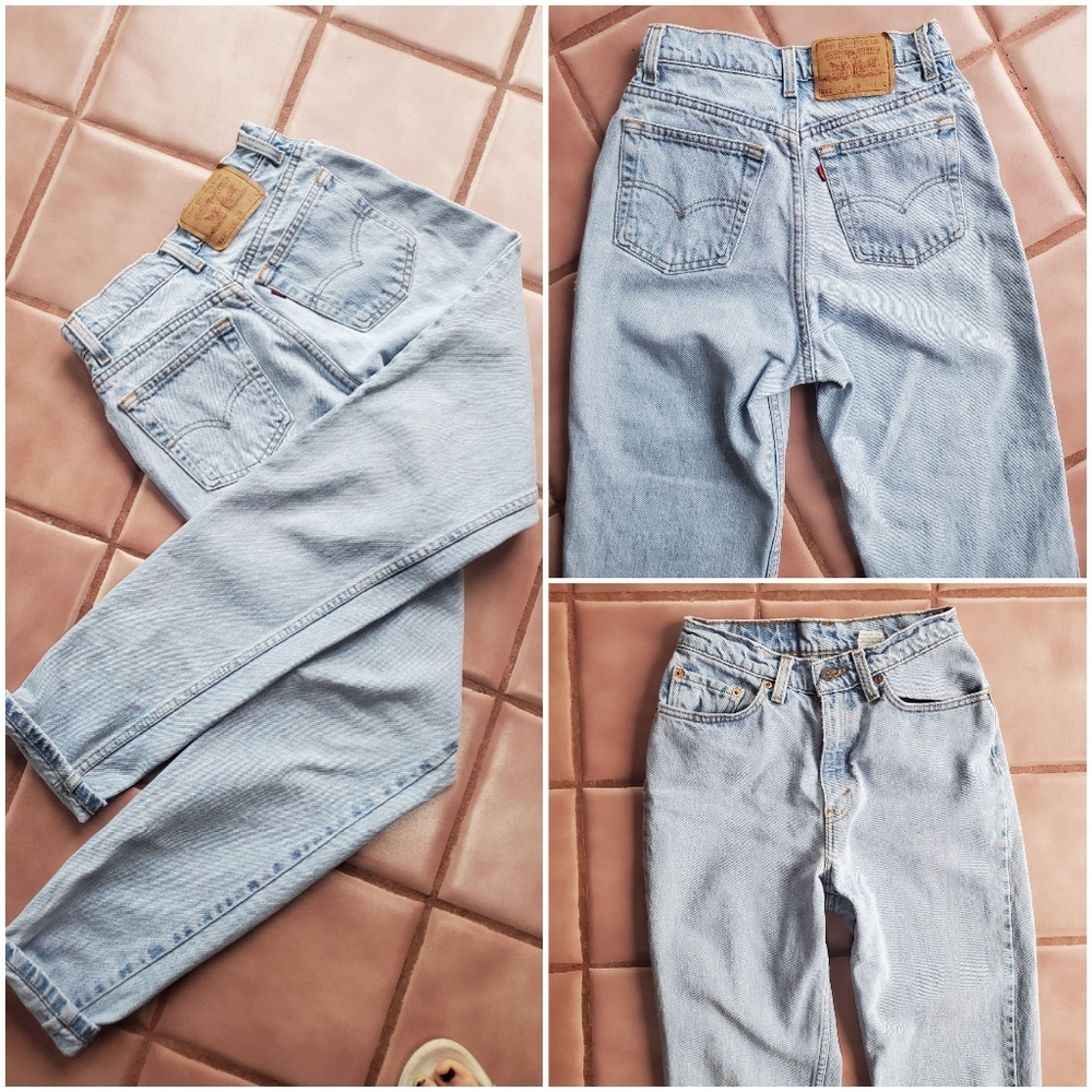 SOLD! SOLD! Levi's 512 Slim Fit Tapered Leg 7Jr.L - Picture 3 of 8